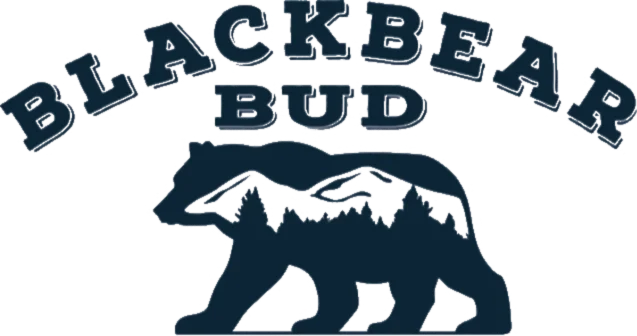 Black Bear Bud Logo Alternative